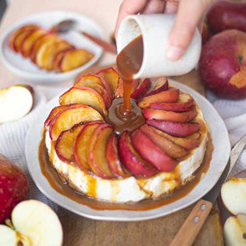 Cheesecake pommes & caramel