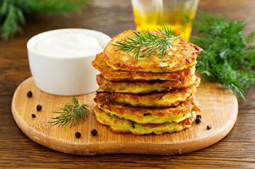 Beignets de courgettes et feta healthy