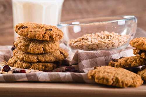 Biscuits raisins et flocons d'avoine healthymood - N°1 des recettes healthy
