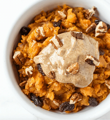 Bowl pour petit-déjeuner à la patate douce