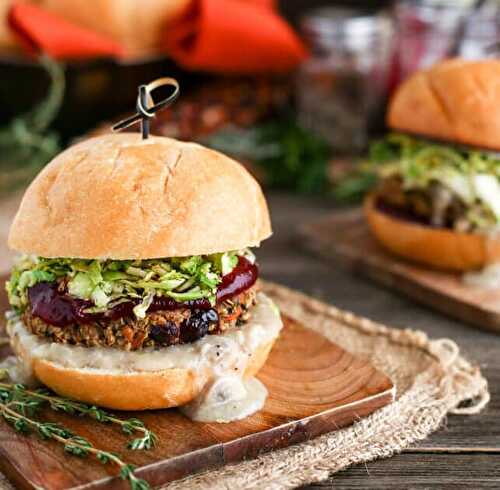 Burger Vegan avec galette de légumes