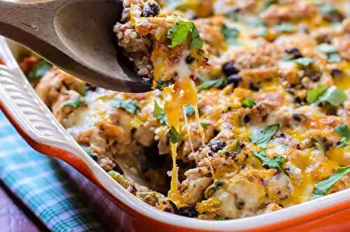 Cassolette de poulet, quinoa et patates douces