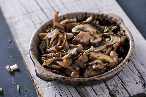 Champignons sautés