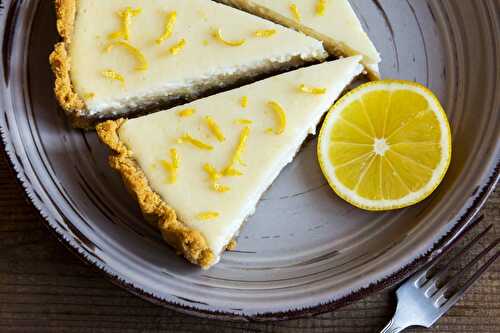Cheesecake sans lactose au citron