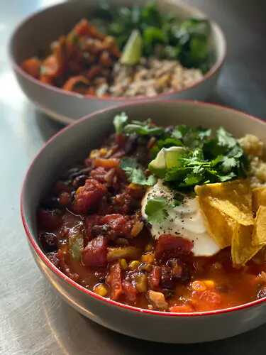 Chili sin carne healthy