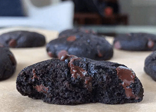 Cookies double chocolats saveur amande