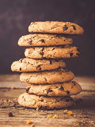 Cookies vegan au chocolat et amandes