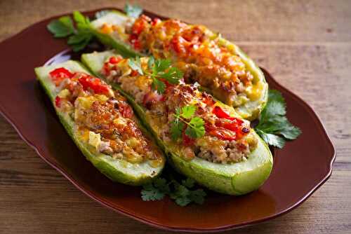Courgettes farcis