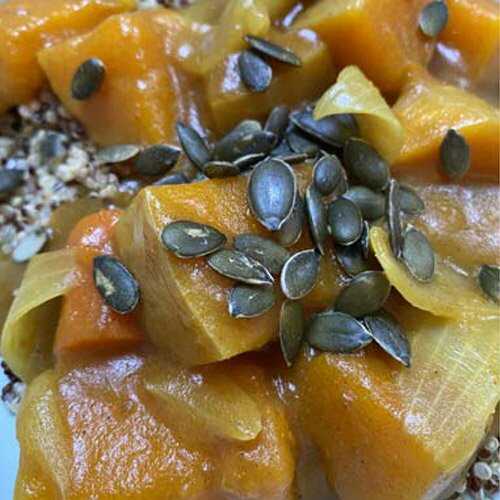 Curry de butternut