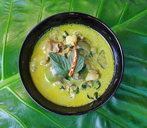Curry vert thaïlandais