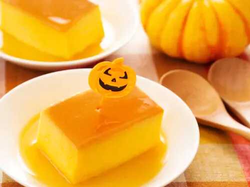 Flan à la citrouille (spéciale Halloween)