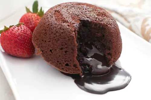 Fondant au chocolat healthy