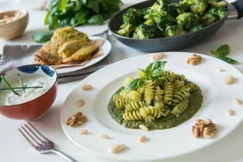 Fusilli au pesto de brocoli