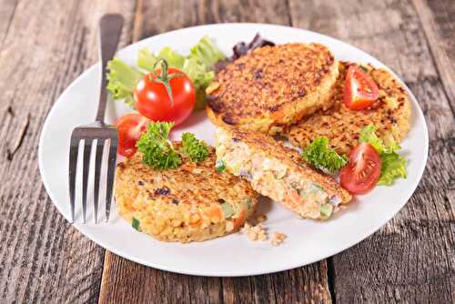 Galettes de riz aux légumes