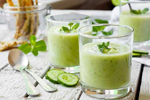 Gaspacho vert healthy