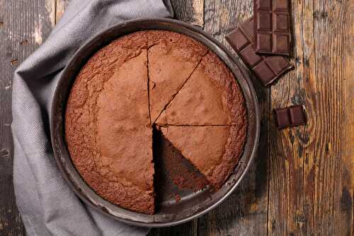 Gâteau au chocolat sans farine