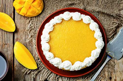 Gâteau au yaourt à la mangue fruité .fr