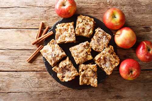 Gâteau aux pommes et cannelle vegan