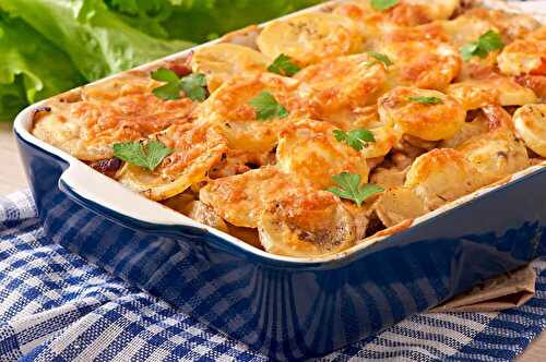 Gratin de carottes healthy