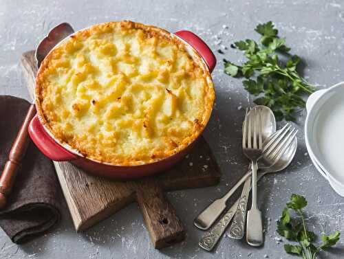 Gratin healthy aux légumes et aux lentilles