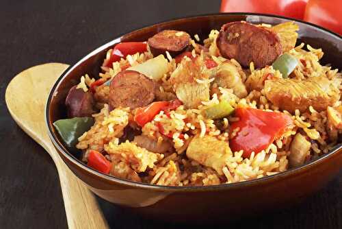 Jambalaya au poulet et au chorizo .fr