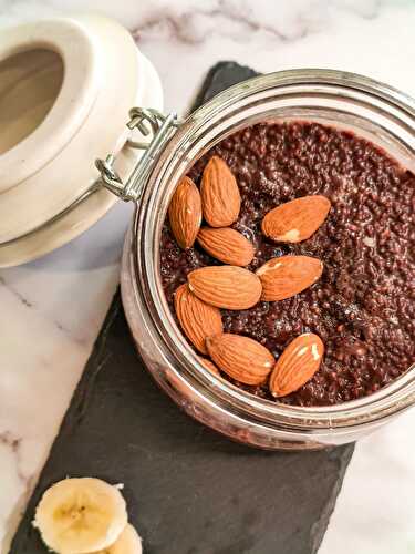 La recette healthy simple - Pudding de chia