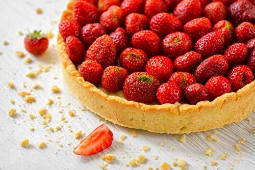 La tarte aux fraises healthy