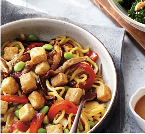 Lo Mein tofu et légumes healthy