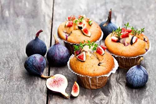 Muffins aux figues et noix