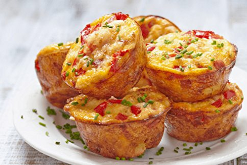 Muffins aux oeufs