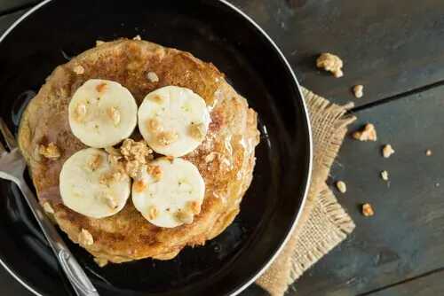 Pancakes aux flocons d'avoine