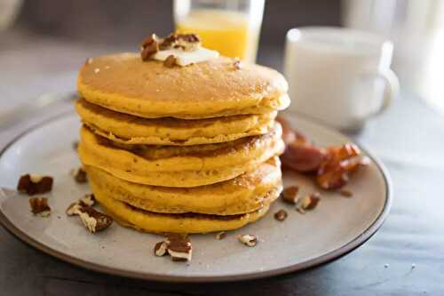 Pancakes de courge healthy