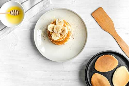 Pancakes healthy à la banane sans gluten