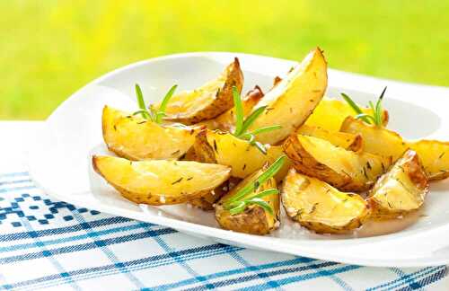 Pommes de terre sautées, citron et romarin .fr