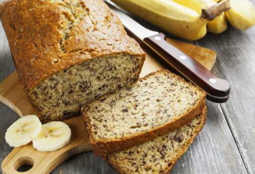 Recette banana bread healthy