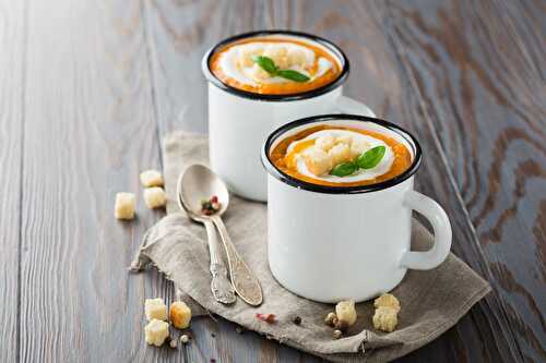 Recette de soupe à la citrouille et au gingembre - Healthymood