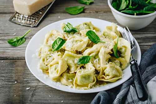 Recette des tortellinis végétalien à la ricotta et aux amandes