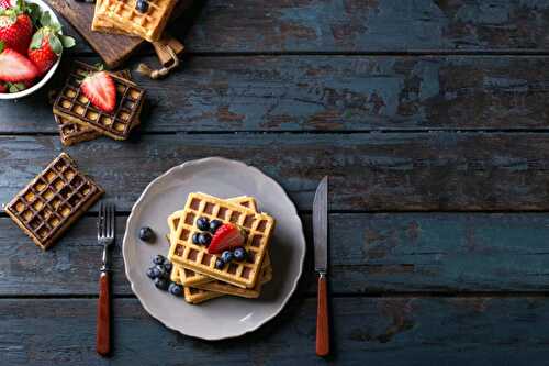 Recette gaufre healthy