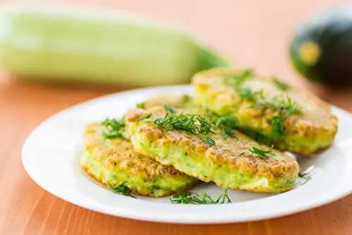 Recette healthy courgette : Pancakes à la courgette