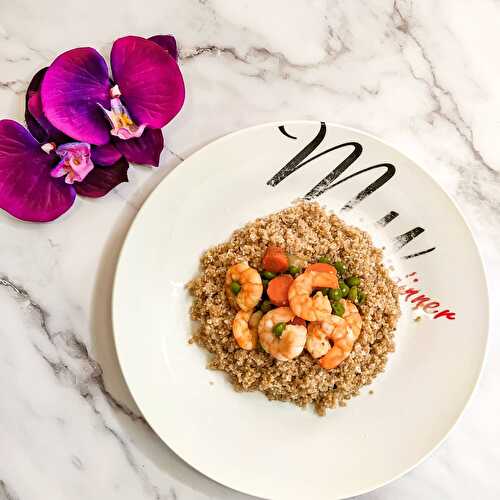 Recette saine pour le soir : Quinoa à la noix de coco