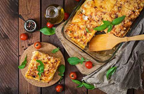 Recettes de lasagnes sans viande aux légumes anciens