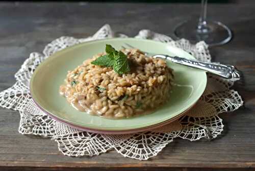 Risotto marrons et citrouille healthymood - N°1 des recettes healthy