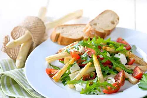 Salade d'asperges vertes