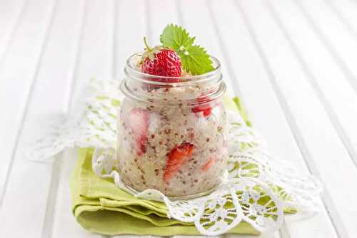 Salade de fruits au Quinoa et son lait de coco .fr