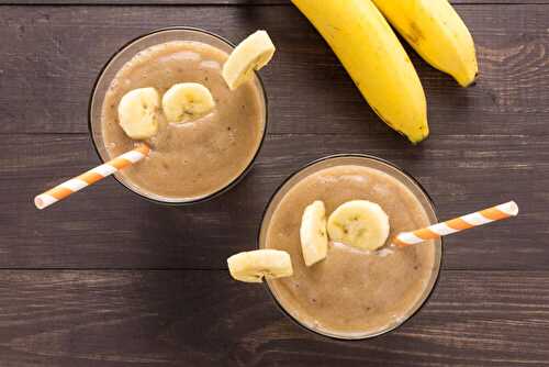 Smoothie banane et avoine