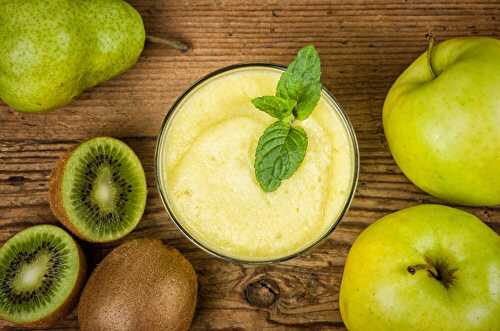 Smoothie pomme-kiwi