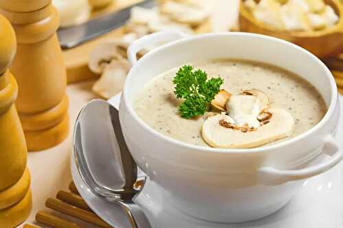 Soupe aux champignons de Paris