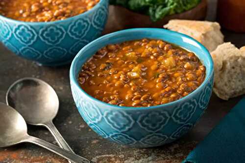 Soupe aux lentilles