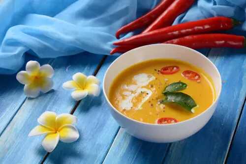 Soupe thaï à la courge