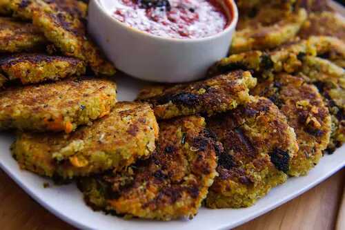 Steak de légumes : Galettes végétales de lentilles corail et quinoa